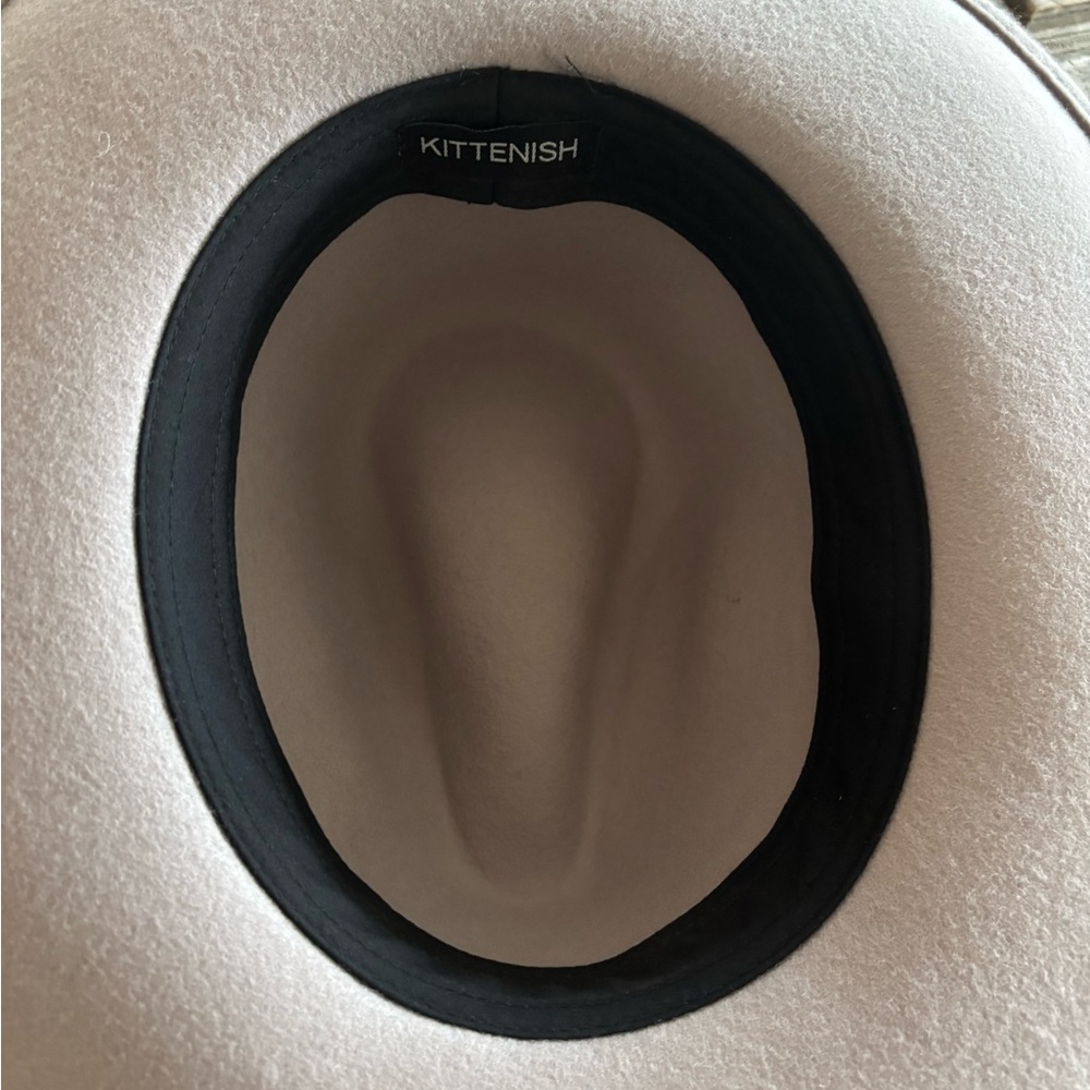 kittenish grey felt hat - Picture 5 of 5